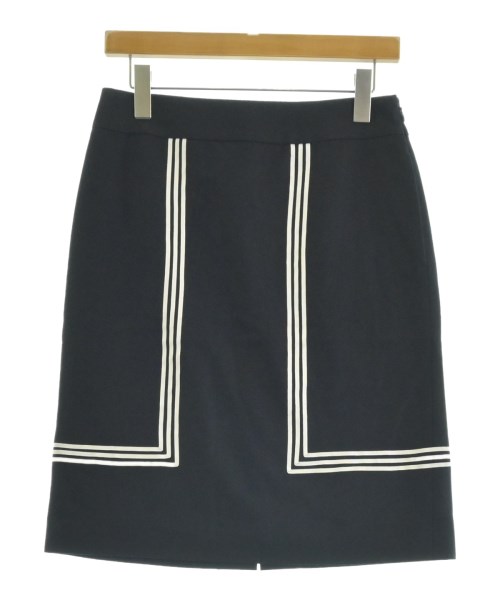 HYKE(ハイク)ひざ丈スカート 黒 サイズ:2(M位)/2200664895228