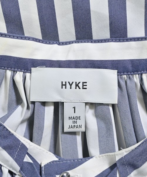 HYKE（ハイク）シャツワンピース 紺 サイズ:1(S位) レディース/2200664760397