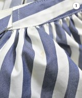 HYKE（ハイク）シャツワンピース 紺 サイズ:1(S位) レディース/2200664760397