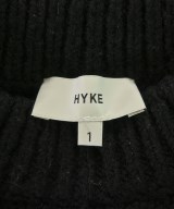 HYKE（ハイク）ニット・セーター 黒 サイズ:1(S位) レディース/2200662371038