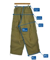 HYKE（ハイク）カーゴパンツ カーキ サイズ:4(XL位) メンズ/2200662662273
