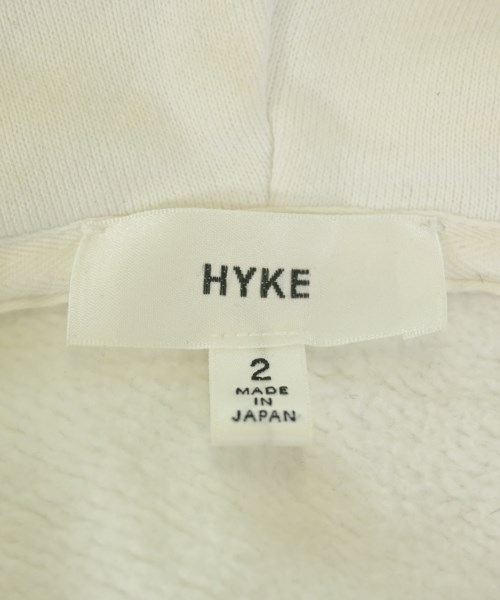 HYKE（ハイク）パーカー 白 サイズ:2(M位) レディース/2200663179053