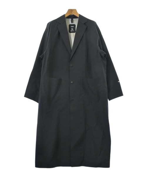 HYKE(ハイク)チェスターコート 黒 サイズ:4(XL位)/2200666168030