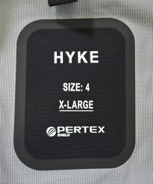 HYKE（ハイク）チェスターコート 黒 サイズ:4(XL位) メンズ/2200666168030