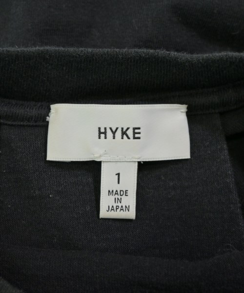 HYKE（ハイク）Tシャツ・カットソー 黒 サイズ:1(S位) レディース/2200666360014