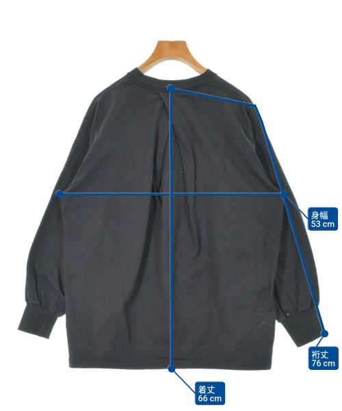 HYKE（ハイク）Tシャツ・カットソー 黒 サイズ:1(S位) レディース/2200666360014