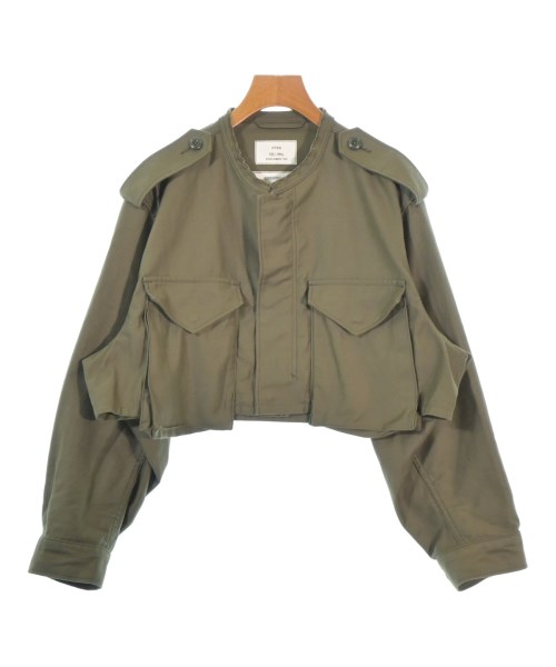 HYKE(ハイク)ミリタリーブルゾン カーキ サイズ:S/2200666696038