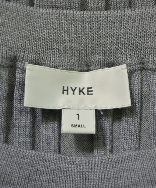 HYKE（ハイク）ニット・セーター グレー サイズ:1(S位) レディース/2200664464042