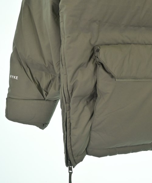 HYKE（ハイク）ダウンジャケット/ダウンベスト カーキ サイズ:F メンズ/2200640898014