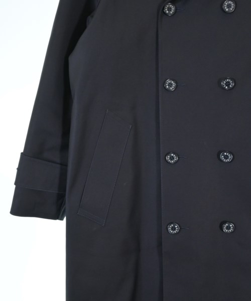 HYKE（ハイク）ステンカラーコート 紺 サイズ:1(S位) メンズ/2200668452014