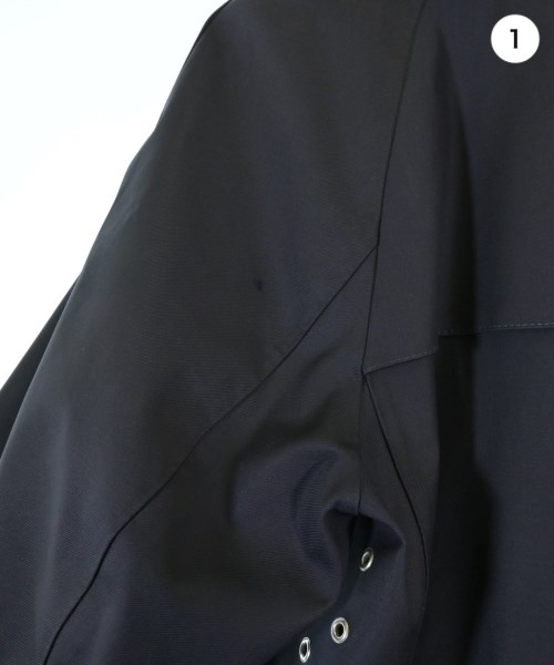 HYKE（ハイク）ステンカラーコート 紺 サイズ:1(S位) メンズ/2200668452014