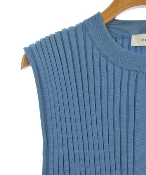 HYKE（ハイク）ベスト/ノースリーブ 青 サイズ:-(XS位) レディース/2200666089199