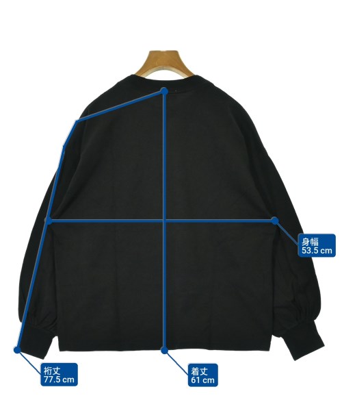 HYKE（ハイク）Tシャツ・カットソー 黒 サイズ:1(S位) レディース/2200666089274