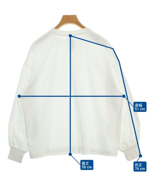 HYKE（ハイク）Tシャツ・カットソー 白 サイズ:1(S位) レディース/2200666089281