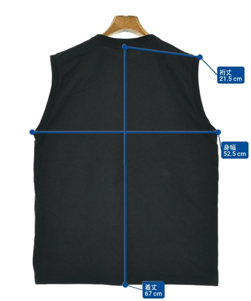 HYKE（ハイク）ノースリーブ 黒 サイズ:1(S位) レディース/2200668837033