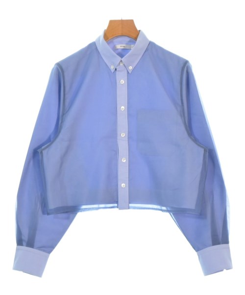 HYKE(ハイク)カジュアルシャツ 青 サイズ:2(M位)/2200655333074