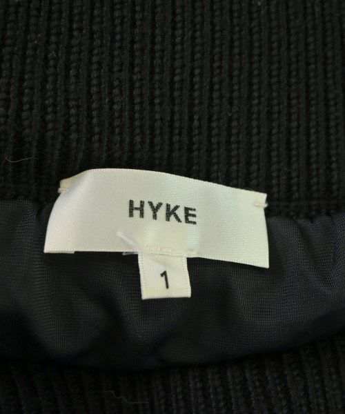 HYKE（ハイク）ひざ丈スカート 黒 サイズ:1(S位) レディース/2200664321062