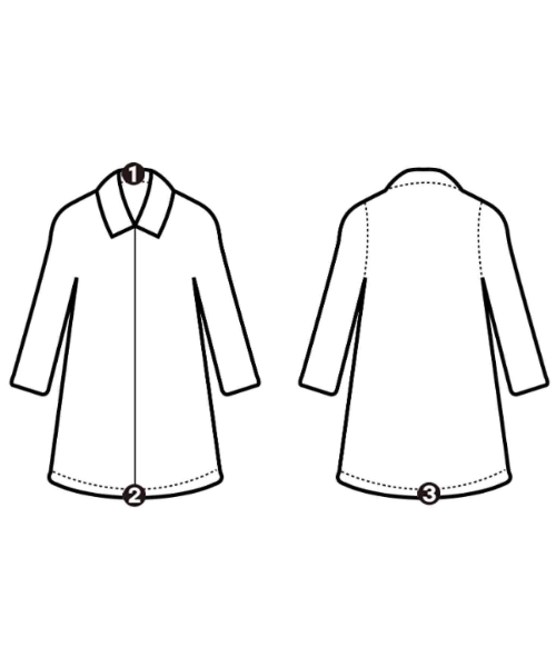 HYKE（ハイク）トレンチコート ベージュ サイズ:1(S位) レディース/2200669065015