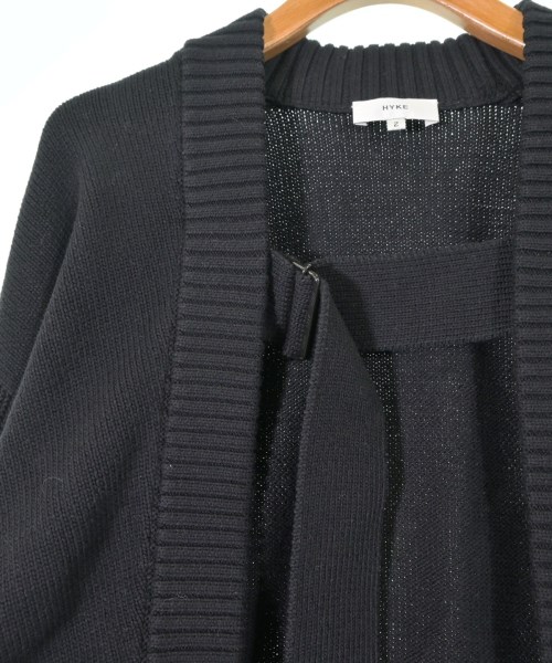 HYKE（ハイク）カーディガン 黒 サイズ:2(M位) レディース/2200669350029
