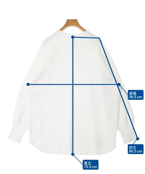 HYKE（ハイク）Tシャツ・カットソー 白 サイズ:1(S位) レディース/2200669350050