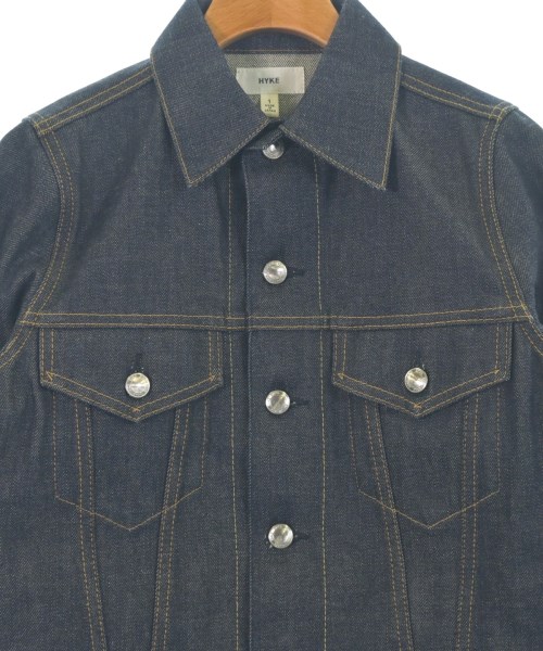 HYKE（ハイク）デニムジャケット 紺 サイズ:1(S位) レディース/2200669614022