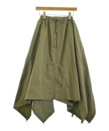 HYKE（ハイク）ロング・マキシ丈スカート カーキ サイズ:S レディース/2200669614190