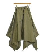 HYKE（ハイク）ロング・マキシ丈スカート カーキ サイズ:S レディース/2200669614190