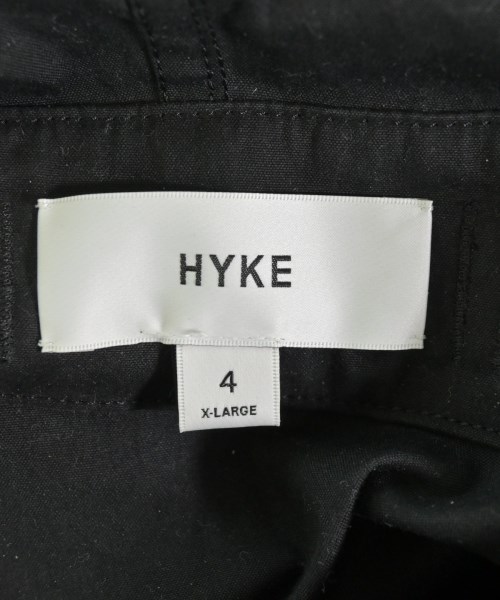 HYKE（ハイク）カジュアルシャツ 黒 サイズ:4(XL位) メンズ/2200669185010