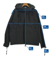 HYKE（ハイク）カジュアルシャツ 黒 サイズ:4(XL位) メンズ/2200669185010