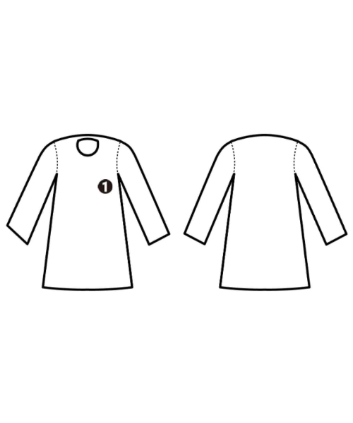 HYKE（ハイク）シャツワンピース 青 サイズ:1(S位) レディース/2200670396061