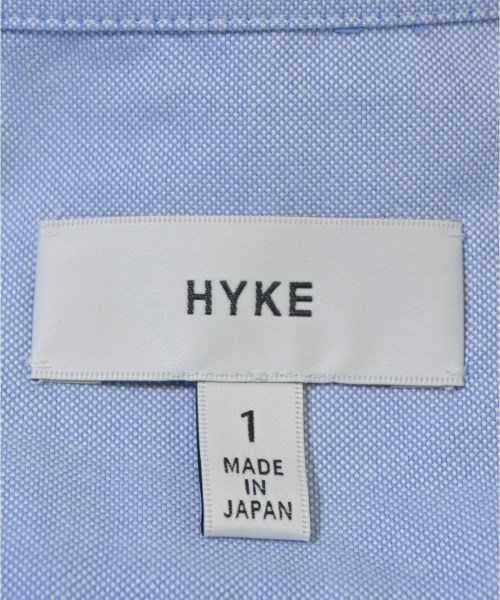HYKE（ハイク）シャツワンピース 青 サイズ:1(S位) レディース/2200670396061