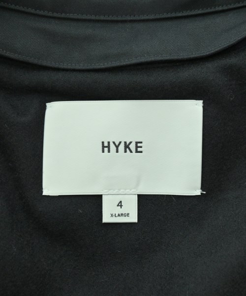 HYKE（ハイク）トレンチコート 紺 サイズ:4(XL位) メンズ/2200670466016