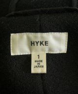 HYKE（ハイク）ダッフルコート 黒 サイズ:1(S位) レディース/2200670867011