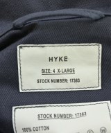 HYKE（ハイク）ミリタリーブルゾン 紺 サイズ:4(XL位) メンズ/2200670977178