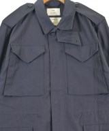 HYKE（ハイク）ミリタリーブルゾン 紺 サイズ:4(XL位) メンズ/2200670977178