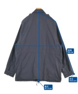 HYKE（ハイク）ミリタリーブルゾン 紺 サイズ:4(XL位) メンズ/2200670977178