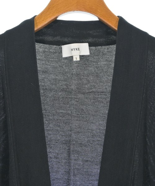 HYKE（ハイク）カーディガン 黒 サイズ:1(S位) レディース/2200670505104