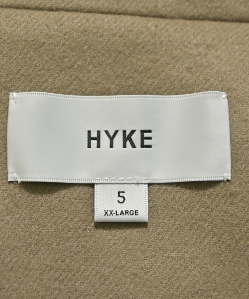 HYKE（ハイク）チェスターコート ベージュ サイズ:5(XXL位) メンズ/2200672099014