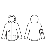 HYKE（ハイク）マウンテンパーカー グレー サイズ:L メンズ/2200672254048