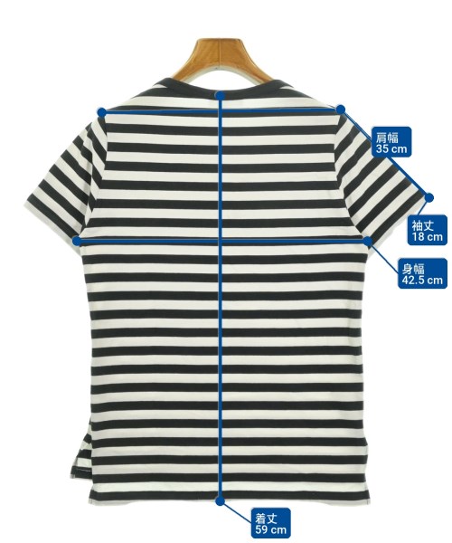 HYKE（ハイク）Tシャツ・カットソー 白 サイズ:2(M位) レディース/2200728574083