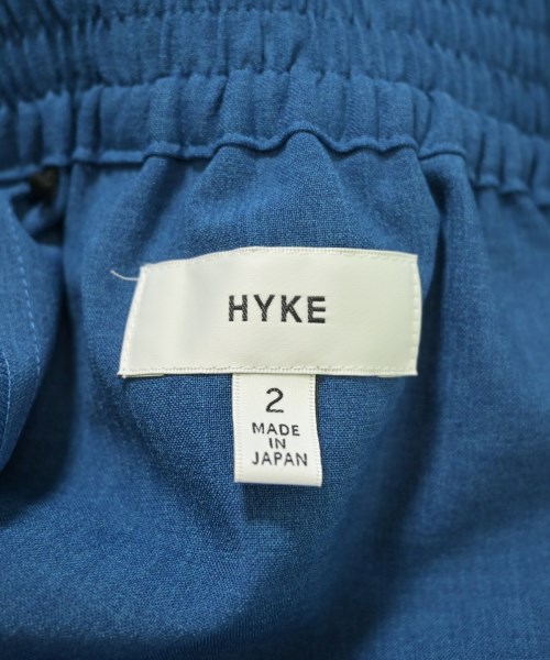 HYKE（ハイク）スラックス 青 サイズ:2(M位) レディース/2200723820086