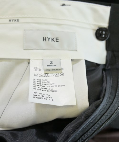 HYKE（ハイク）クロップドパンツ 黒 サイズ:2(M位) レディース/2200730399025
