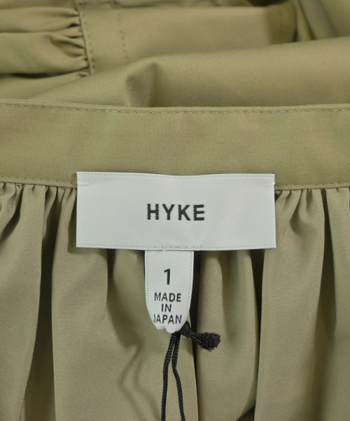 HYKE（ハイク）シャツワンピース ベージュ サイズ:1(S位) レディース/2200724572052