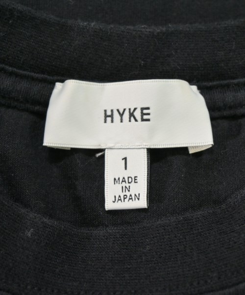 HYKE（ハイク）Tシャツ・カットソー 黒 サイズ:1(S位) レディース/2200732423032