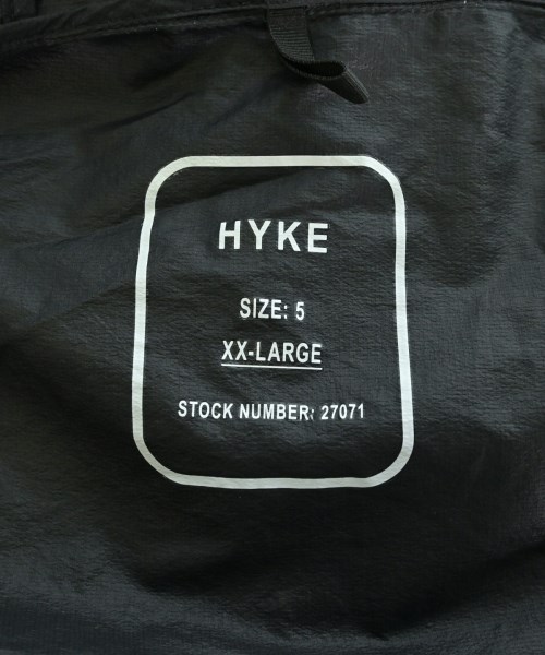 HYKE（ハイク）マウンテンパーカー 黒 サイズ:XXL メンズ/2200733134142