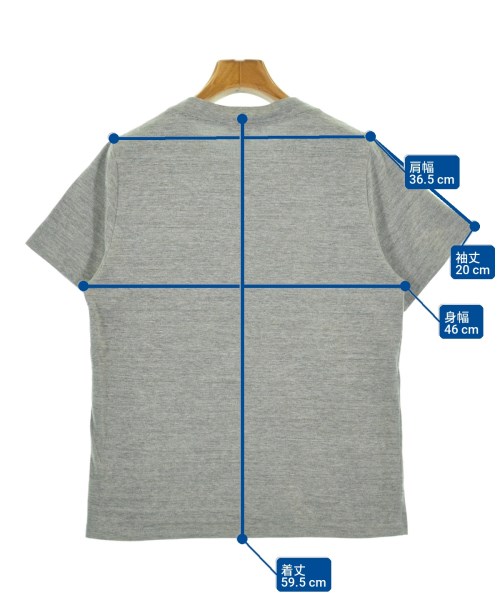 HYKE（ハイク）Tシャツ・カットソー グレー サイズ:1(S位) レディース/2200733164644