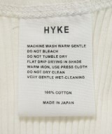 HYKE（ハイク）タンクトップ 白 サイズ:-(XS位) レディース/2200726392047