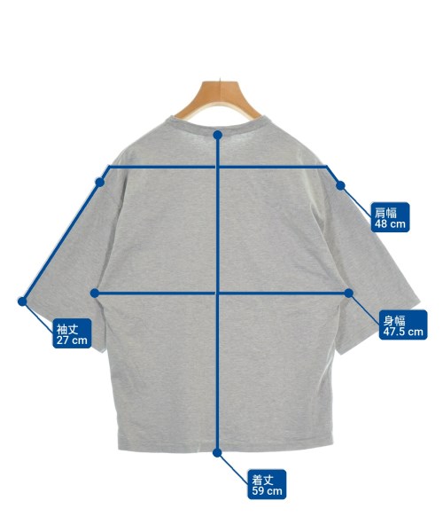 HYKE（ハイク）Tシャツ・カットソー グレー サイズ:F レディース/2200729134057