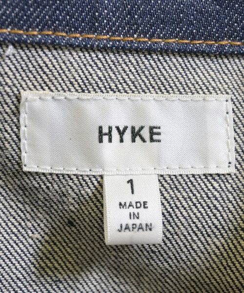 HYKE（ハイク）デニムジャケット 紺 サイズ:1(S位) レディース/2200735107014