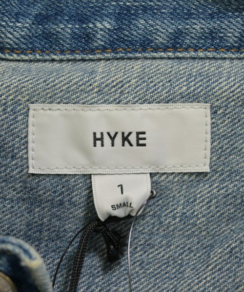 HYKE（ハイク）デニムジャケット 青 サイズ:1(S位) レディース/2200726143076